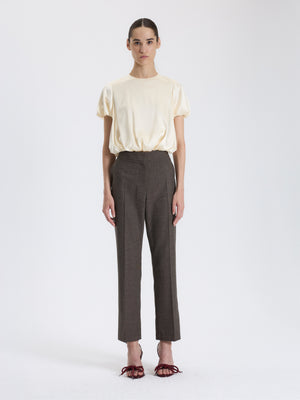 Brown Classic Trousers 