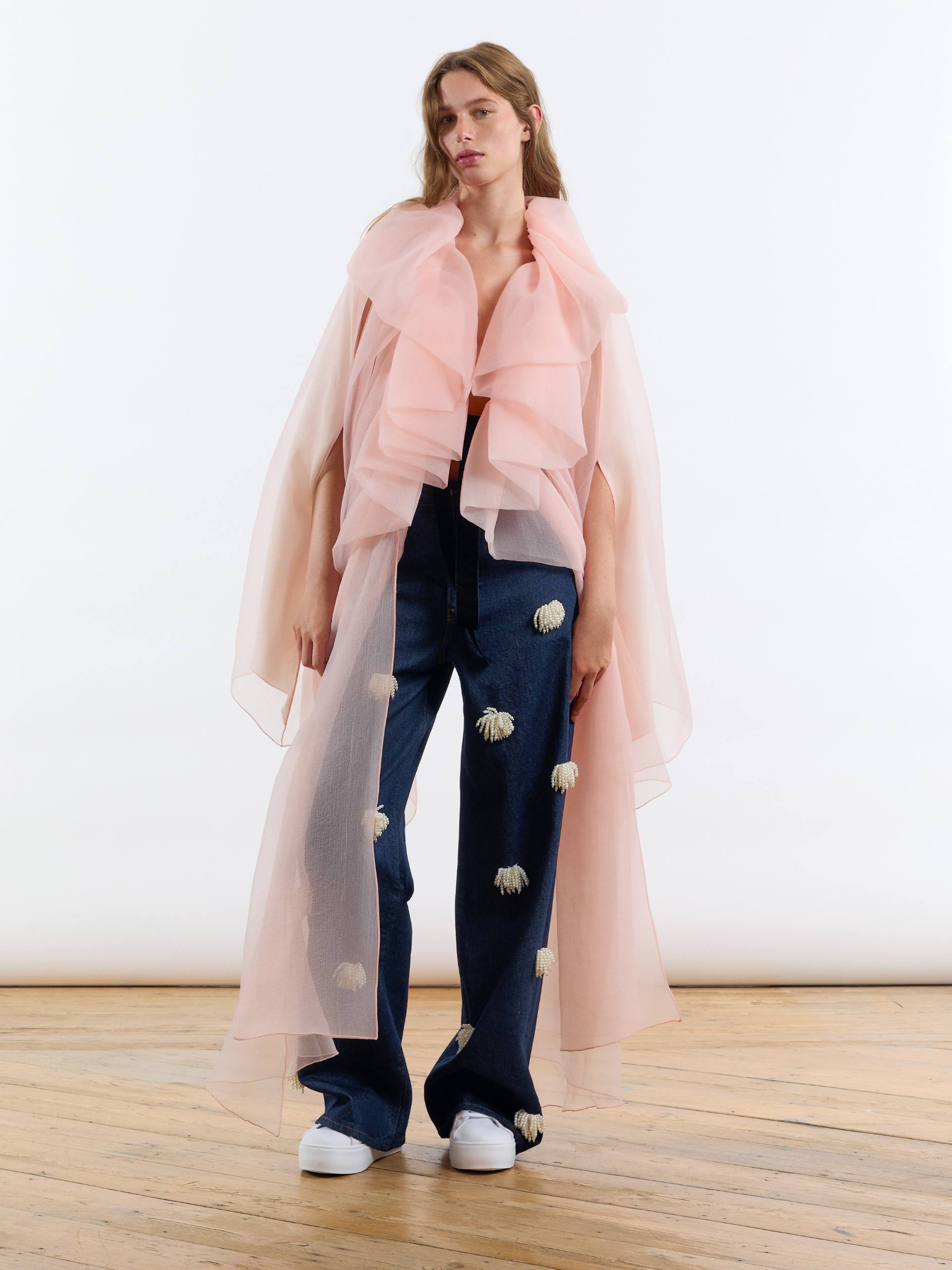 Somon Organze Pelerin