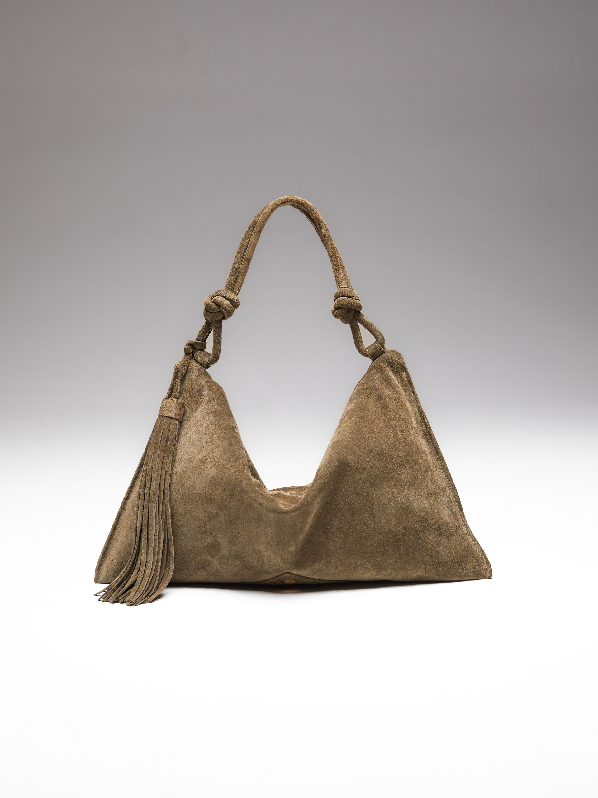 Orta Boy Süet Çanta