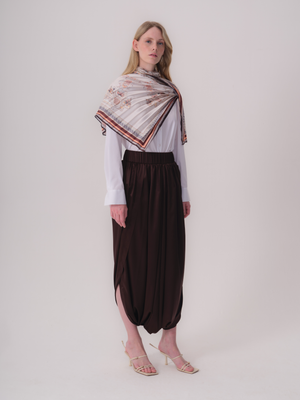 Şalvar Stil İpek Pantolon