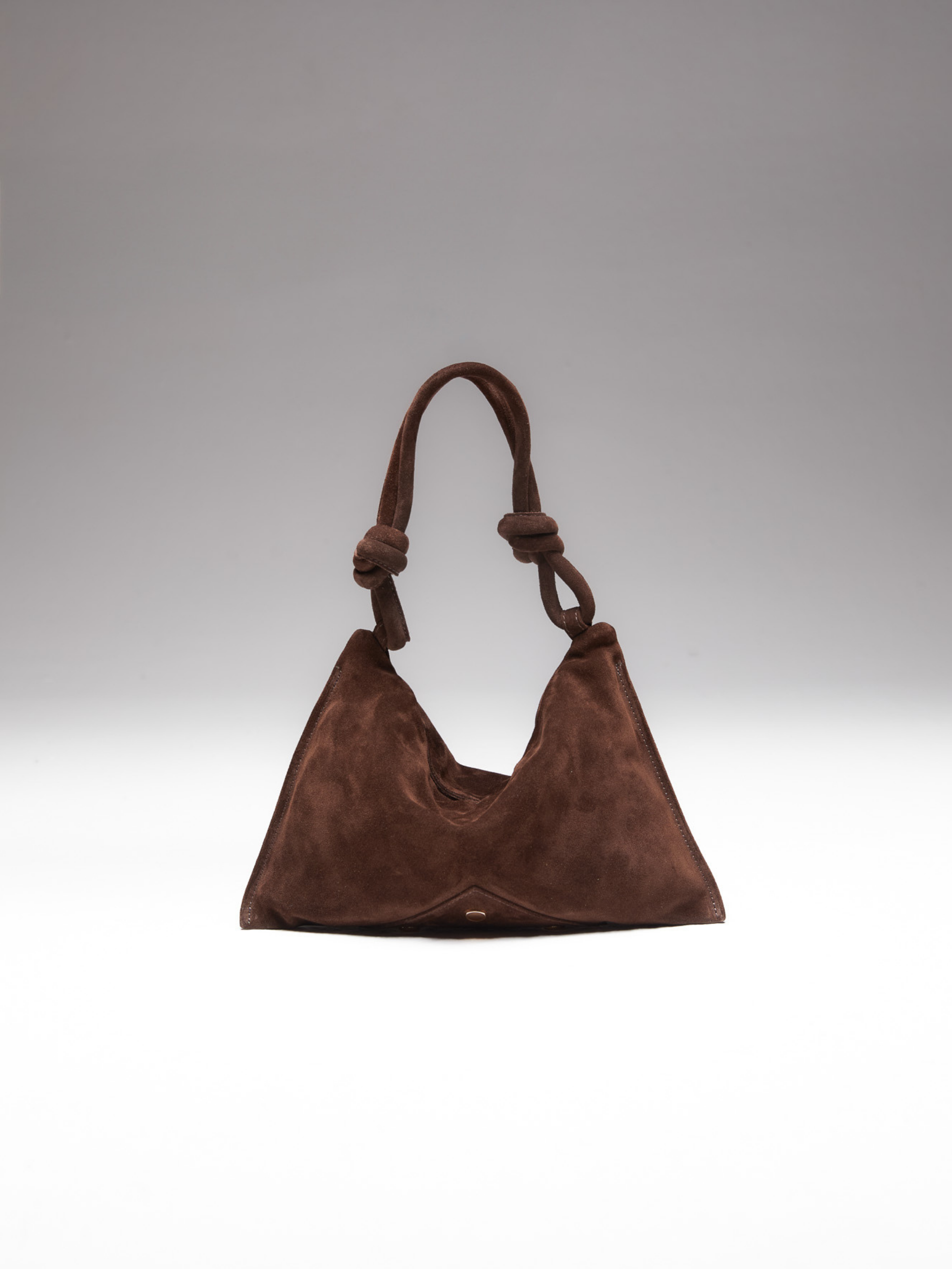 Küçük Boy Süet Çanta