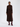 Brown Pleated Set Dress