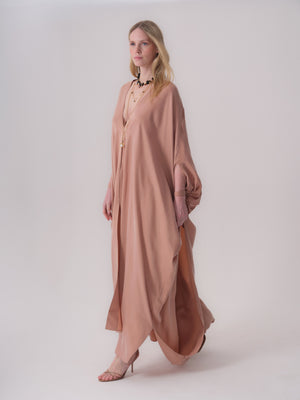 Manşet Detaylı Oversize Abaya
