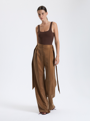 Karamel Palazzo Pantolon