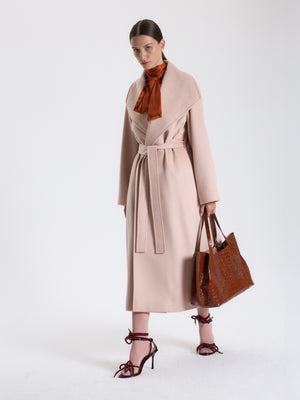 Powder Color Long Coat 