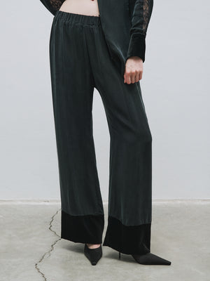 Taped Detail Trousers