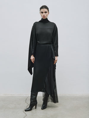 Asymmetrical Hem Skirt