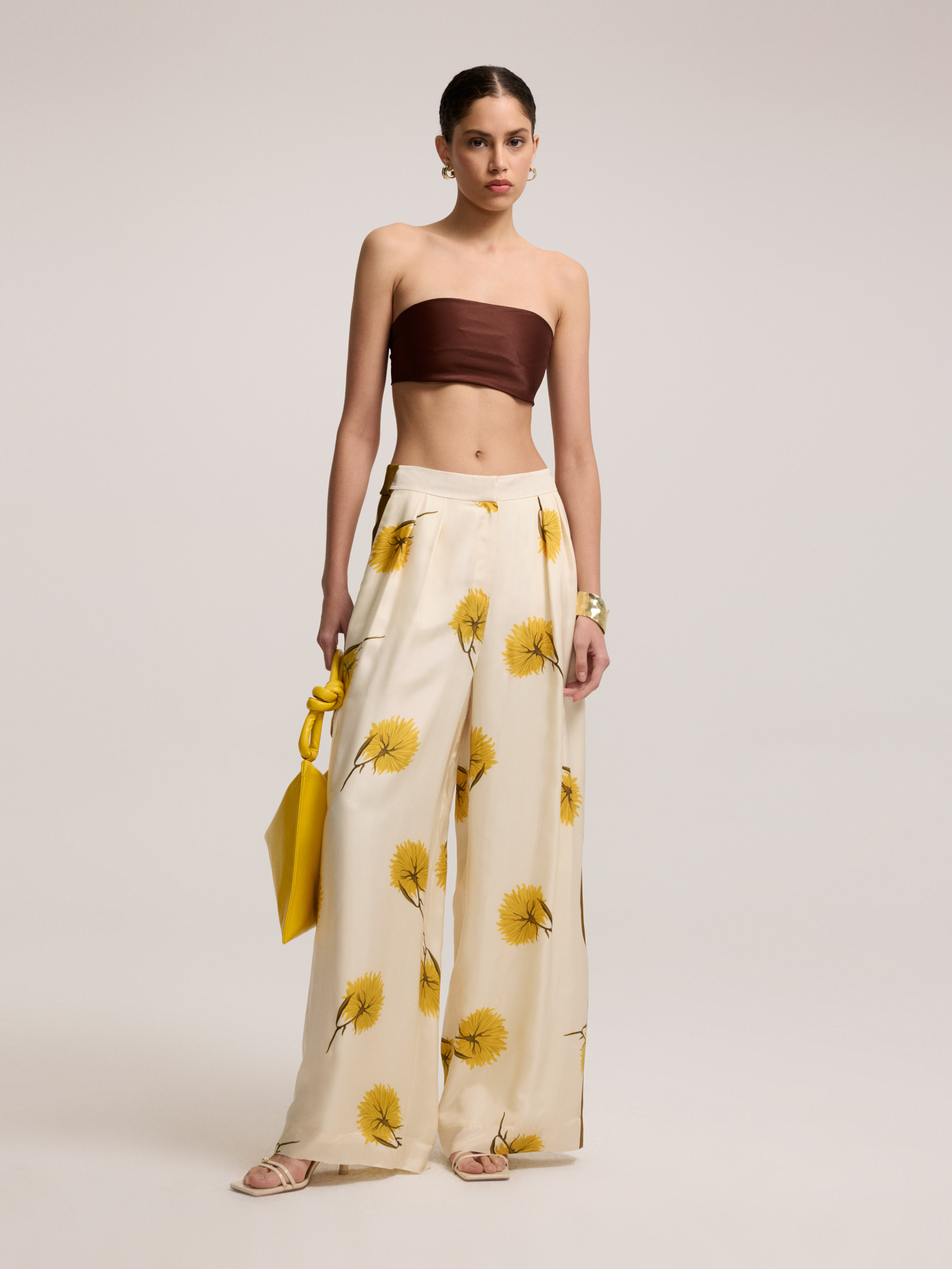Floral Print Trousers