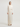Beaded Belted Ecru Dress
