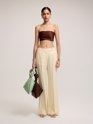 Beige Suit Trousers 