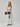 White Wide-Leg Long Skirt