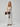 White Wide-Leg Long Skirt