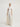 Cape Look White Dress