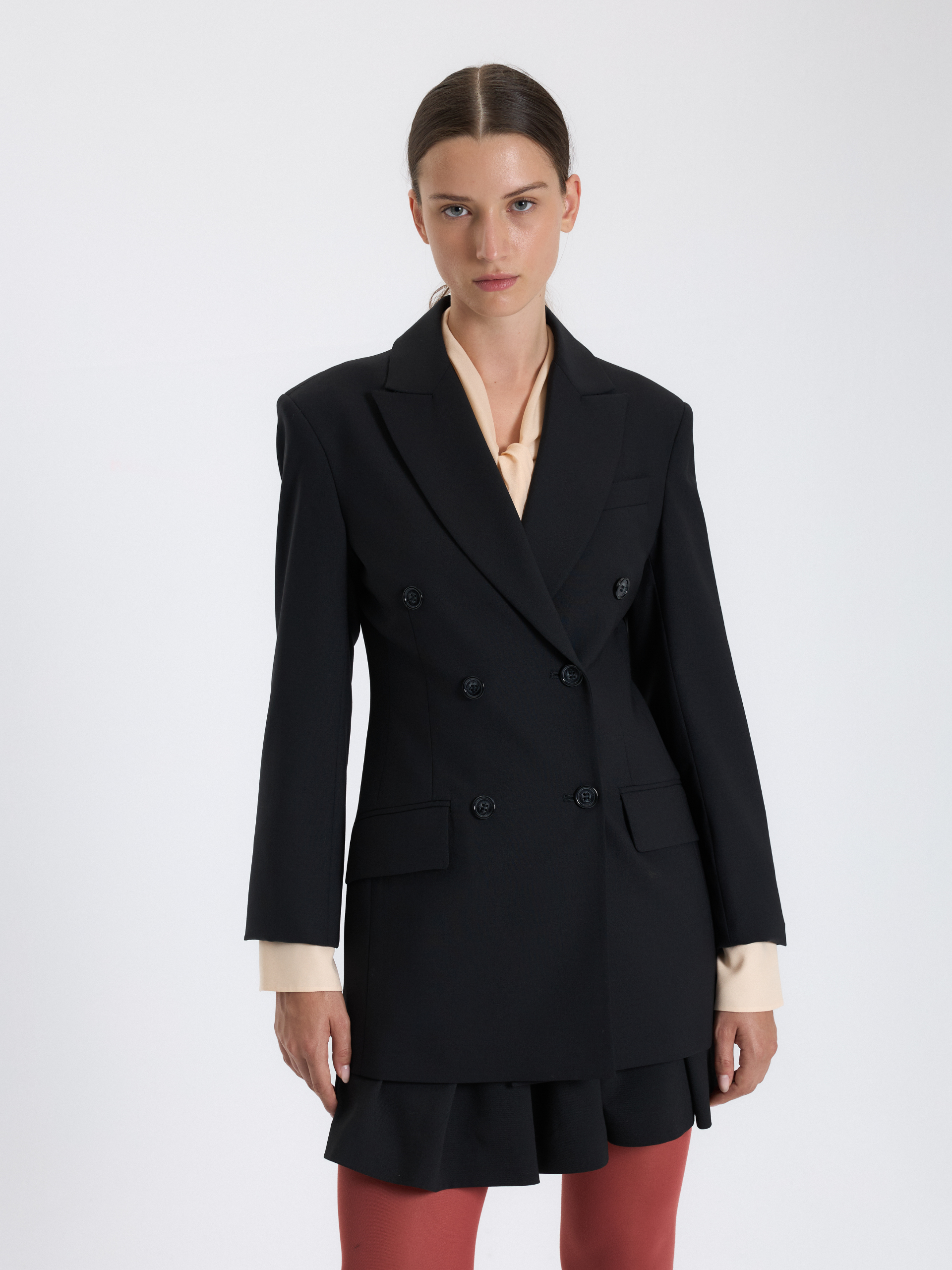 Düğmeli Oversize Ceket