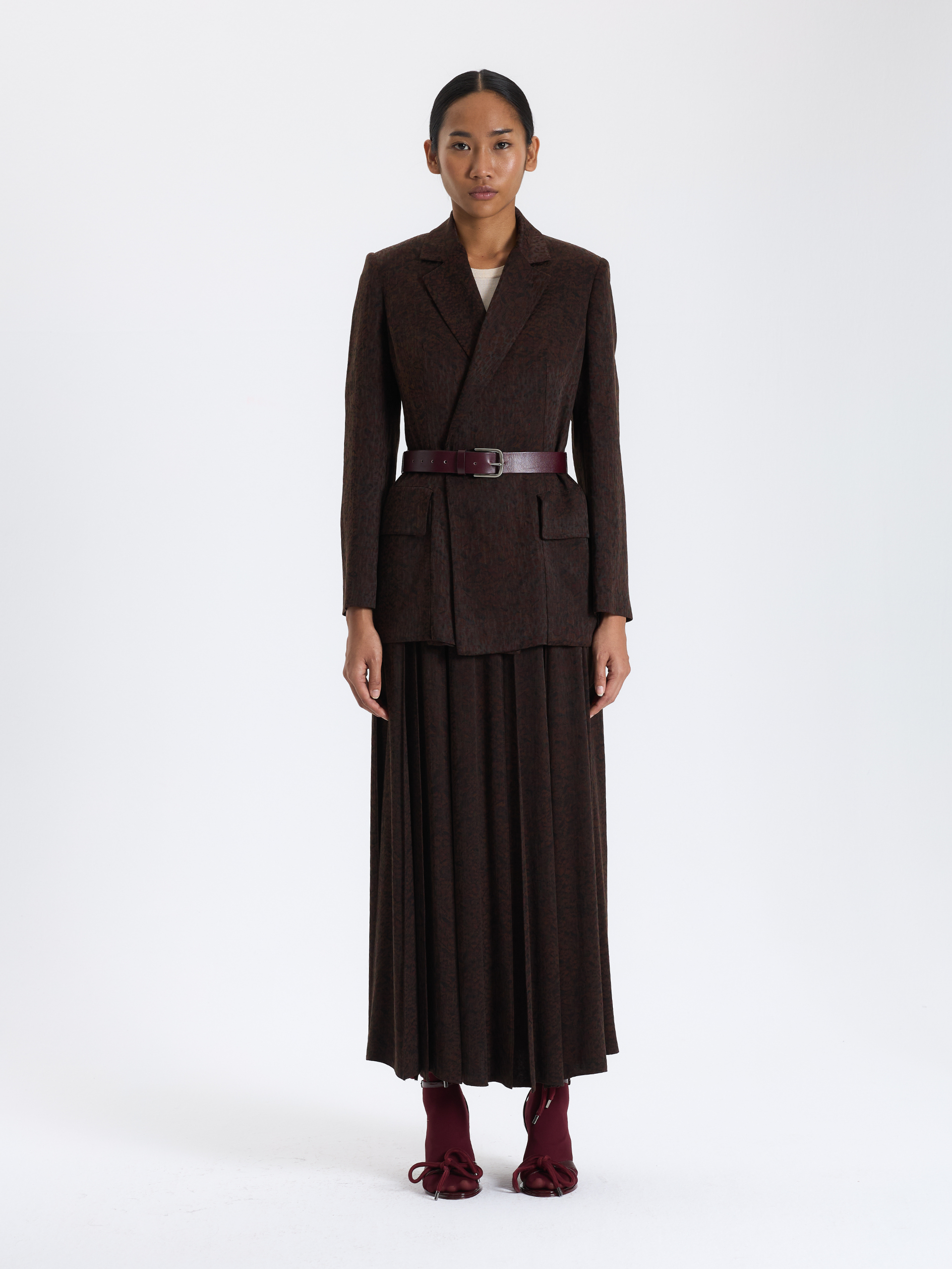 Desenli Oversize Blazer