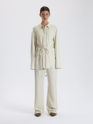 Striped Oversized Shirt 