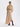 Beige Asymmetric Draped Dress